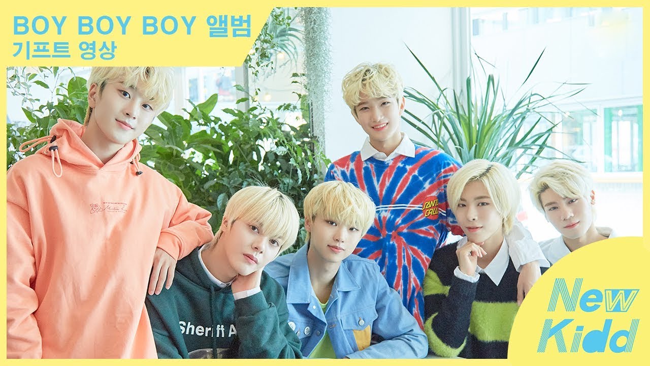 Newkidd(뉴키드) - ' BOY BOY BOY ' 앨범 막방 기프트 영상 !