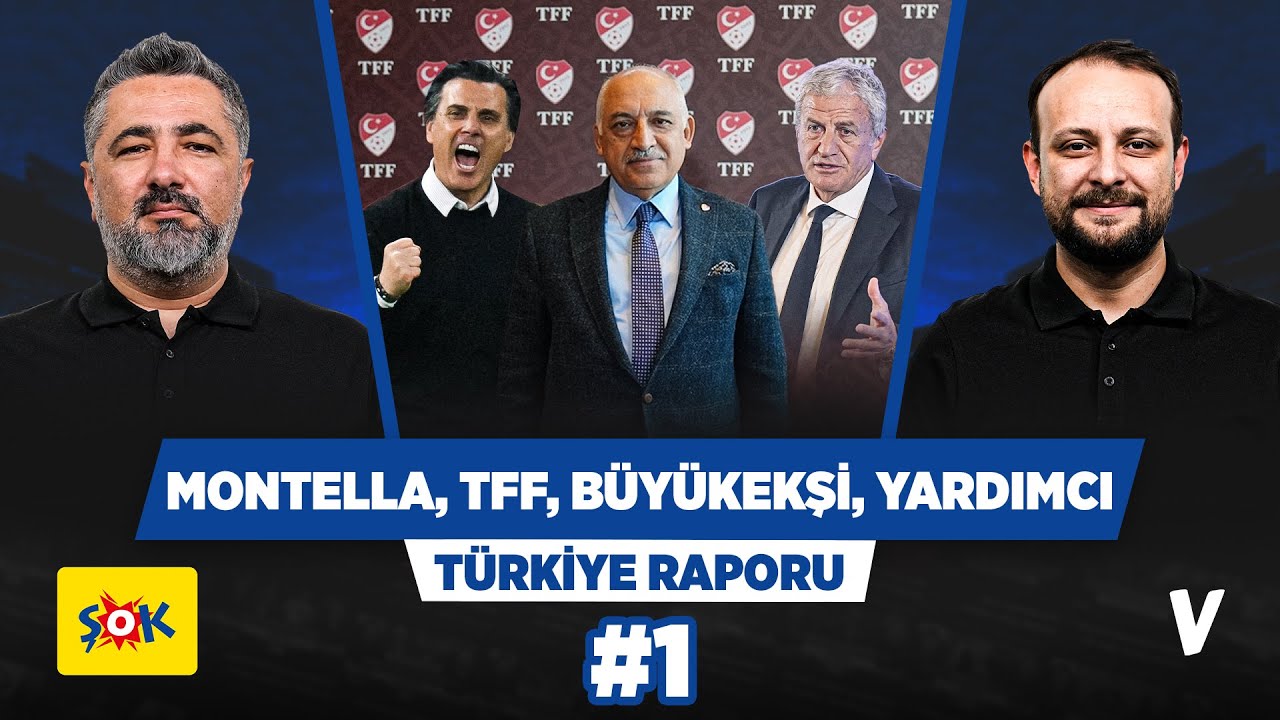 Montella'nın geleceği, TFF seçimleri, Mehmet Büyükekşi, Servet Yardımcı | Serdar Ali, Onur | #1