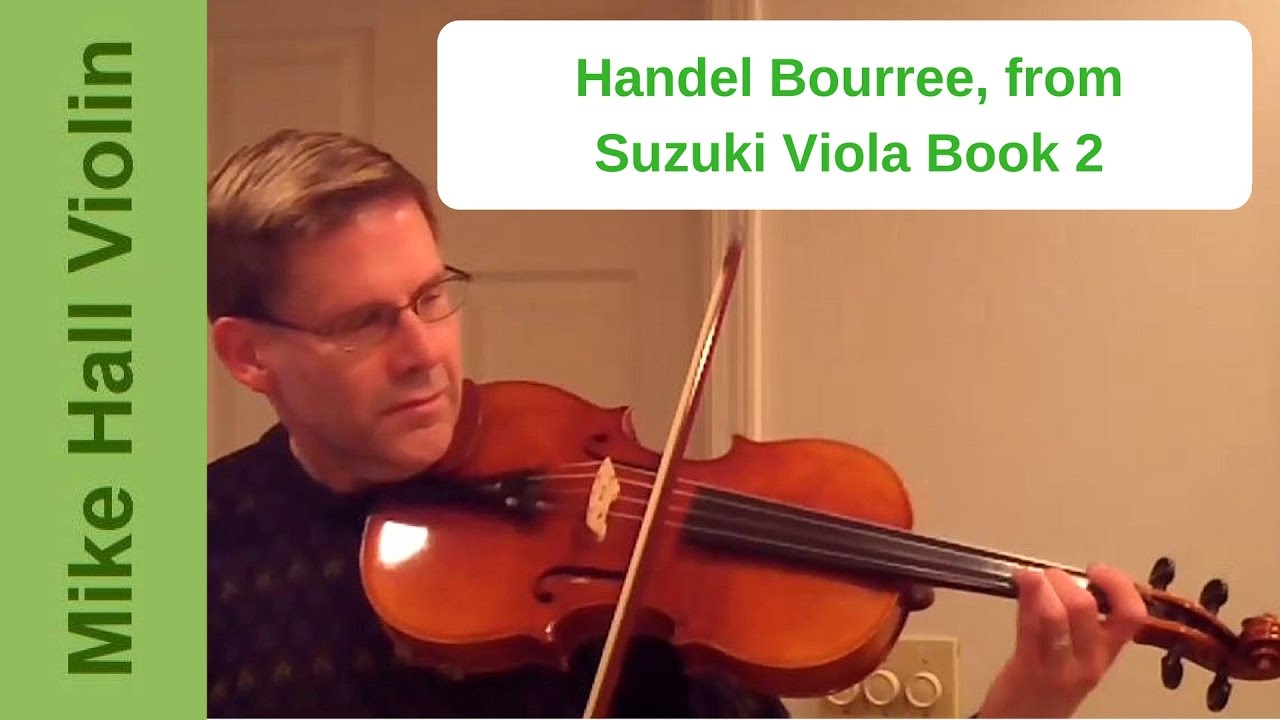 Bourree - #6 from Suzuki Viola Book 2