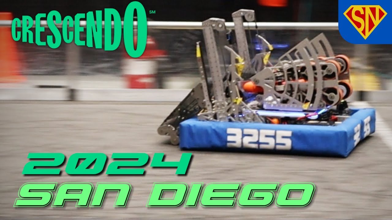 FRC 2024 San Diego Recap - Team 3255 SuperNURDs