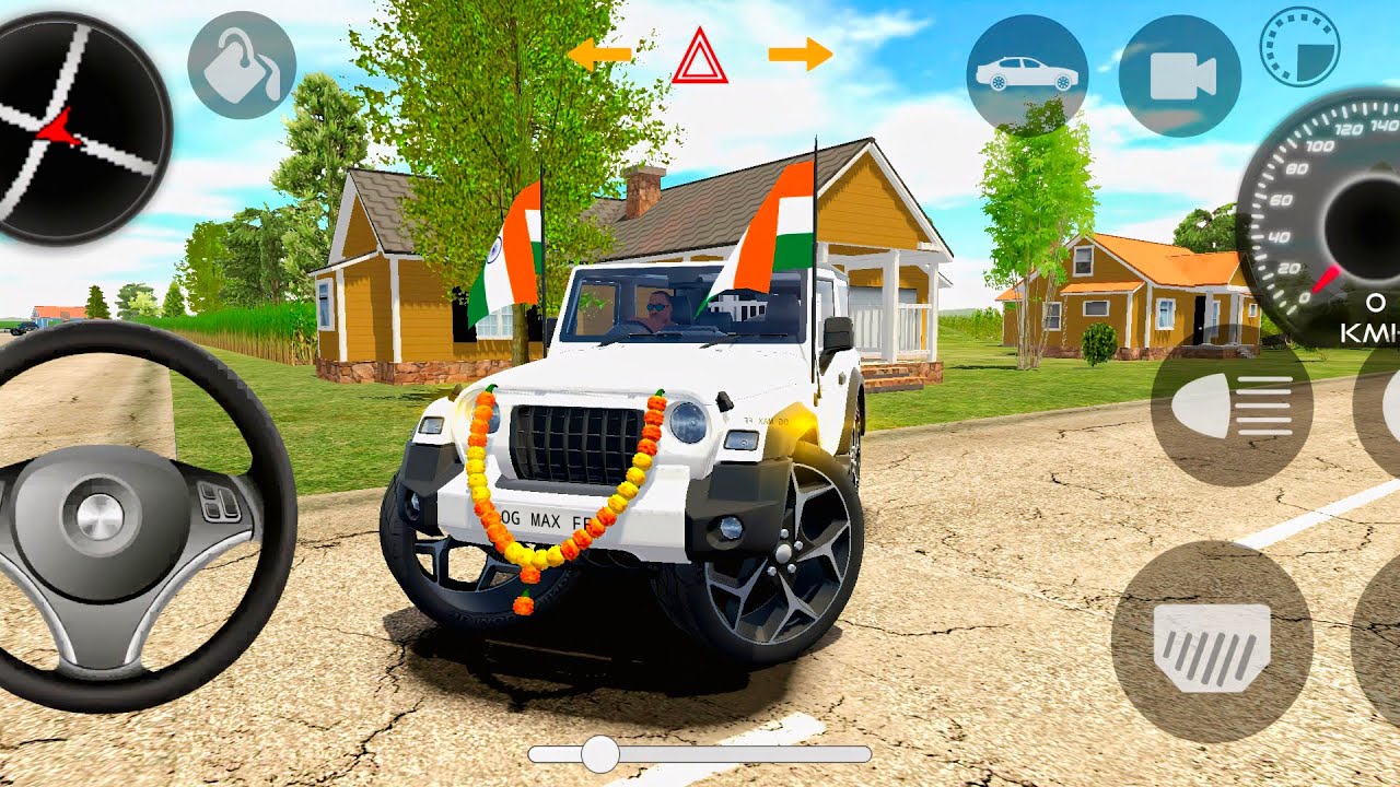Modified Mahindra Thar😈Games:Indian Thar (Gadi Wala Games) Car Game Android Game - And roid Gameplay