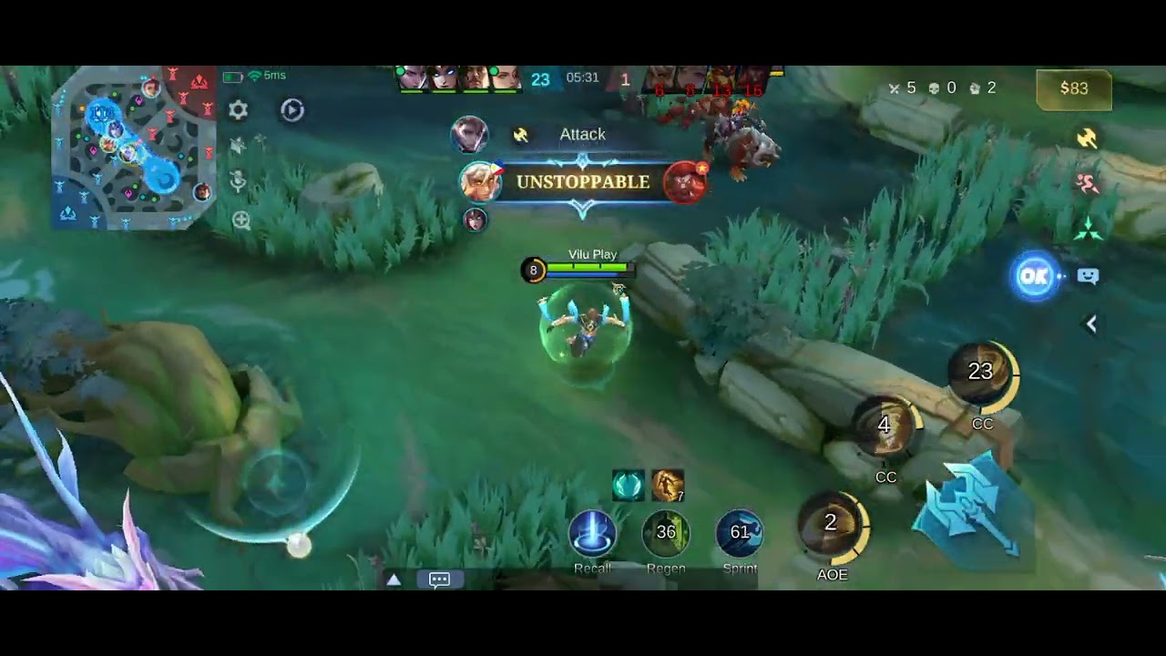 Mobile Legends Vale Rank Game (Gameplay #9)