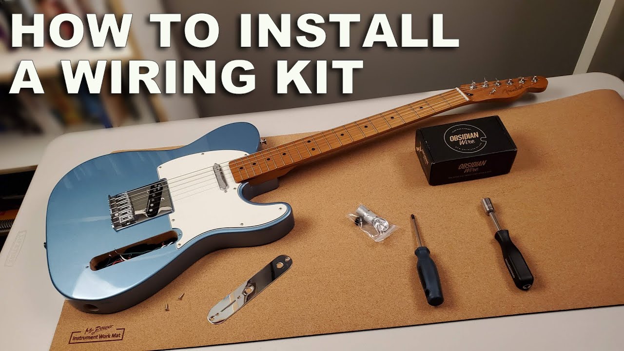 How to Install an Obsidianwire Traditional Vintage Plus for Tele