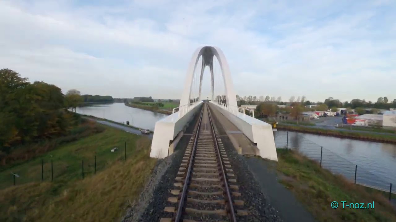 Cabinerit Groningen - Leeuwarden Stoptrein 24 oktober 2020
