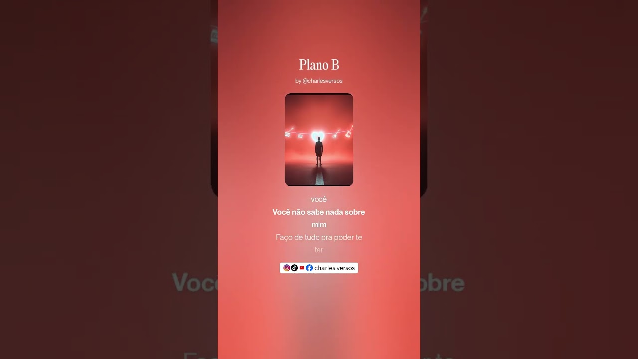 Plano B | @charles.versos