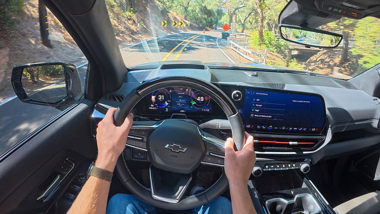 2026 Chevrolet Silverado EV Trail Boss Max Range - POV Test Drive (Binaural Audio)