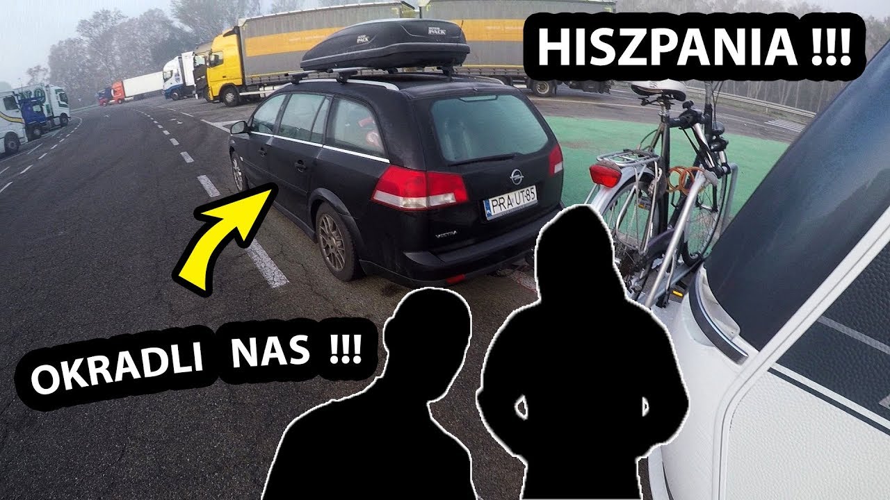 Złodzieje w HISZPANII !!! - OKRADLI Nas na AUTOSTRADZIE przy BARCELONIE !!! Zabrali Portfele i ...