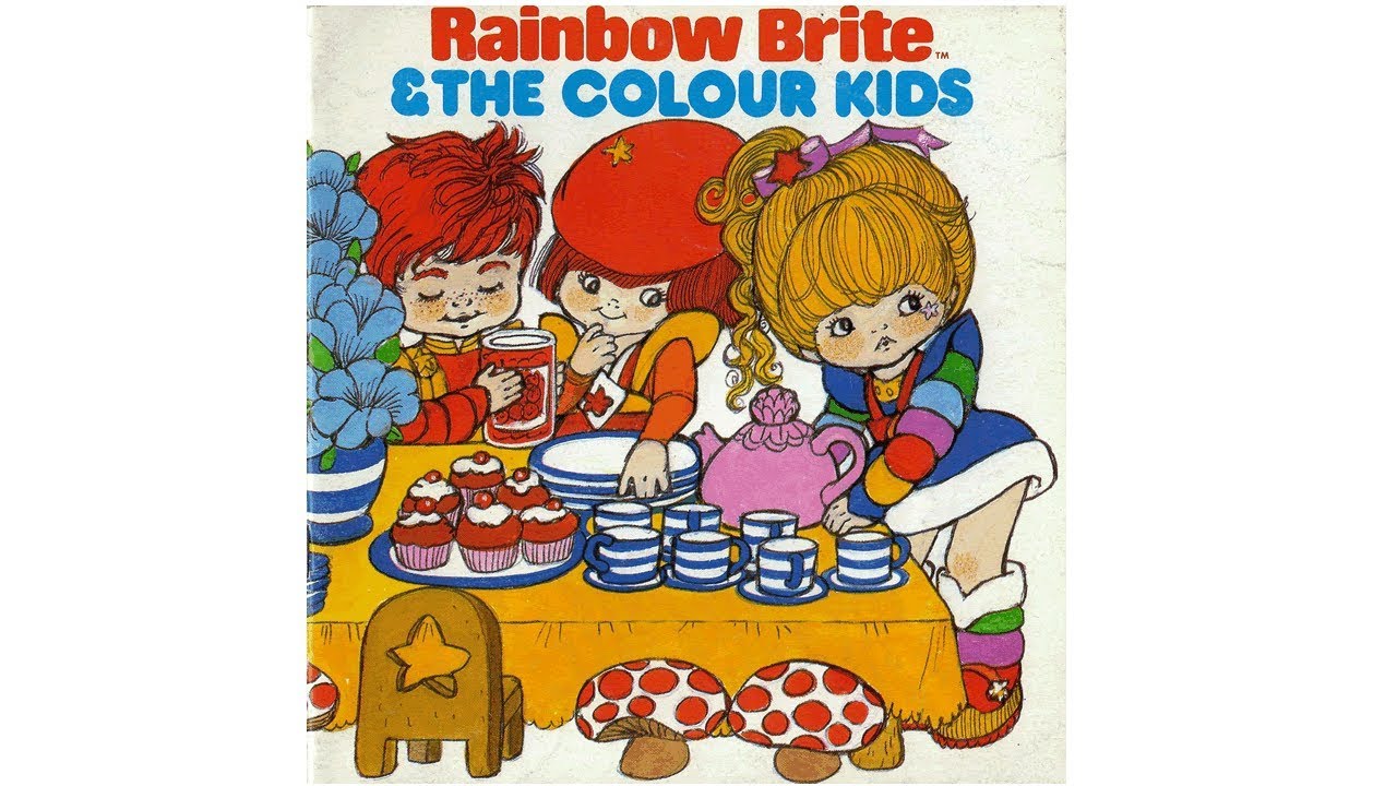 READ-A-LONG BOOK: Rainbow Brite and the Colour Kids