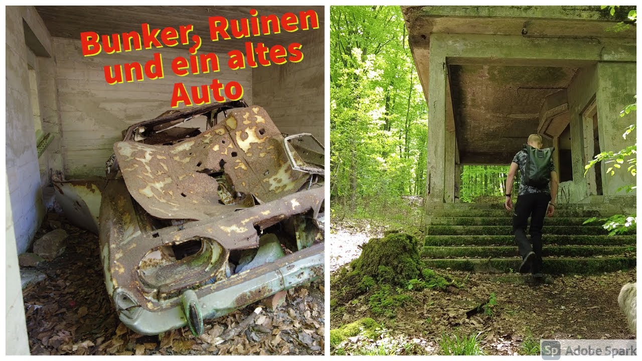Alten Ford Taunus in Bunkeranlage gefunden - Lost Place Munitionsfabrik
