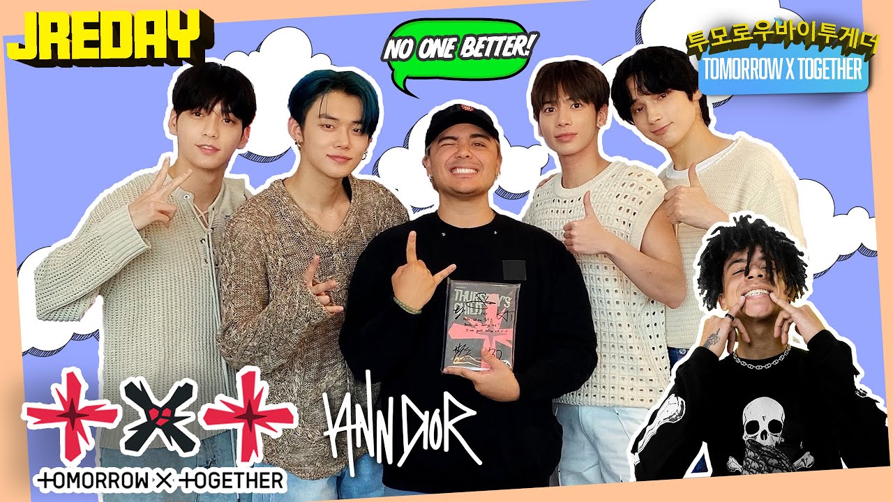 My Interview with Tomorrow x Together Feat. IANN DIOR | JREDAY
