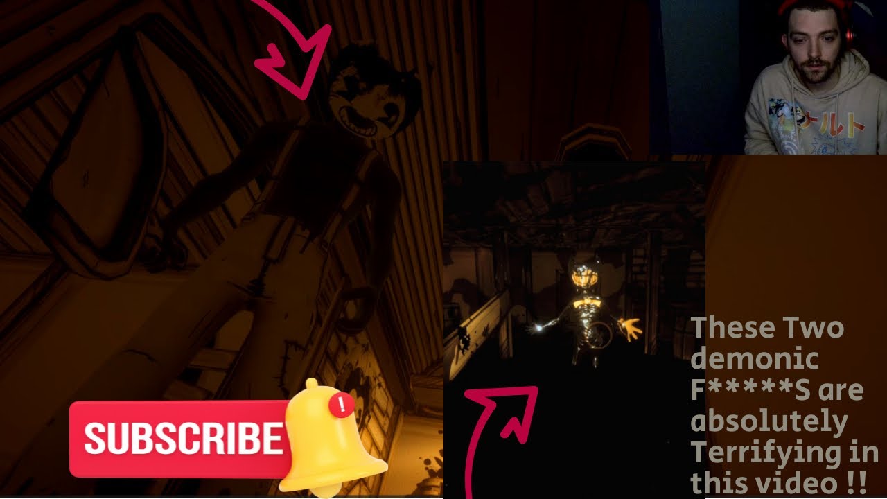 Bendy And The Ink Machine : These Two Demonic Beings are Scary as S***T!! Episode 1