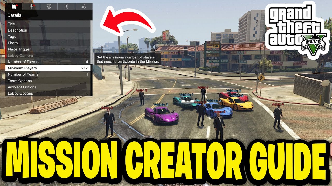 C&oacute;mo crear misiones en GTA 5 Online (Gu&iacute;a del creador de misiones)