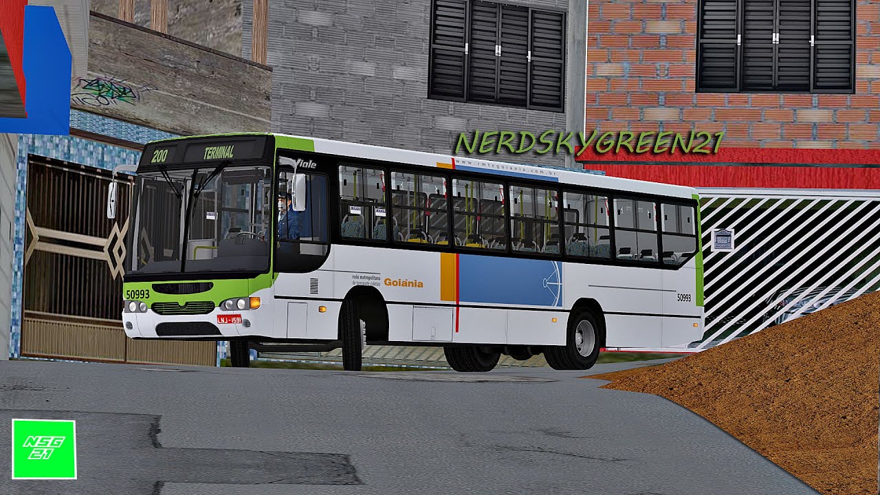 [OMSI 2] LANÇAMENTO Marcopolo Viale mb of-1721 padrão RMG GOIAS by Wesley Sampaio +G27/ Mapa Radial