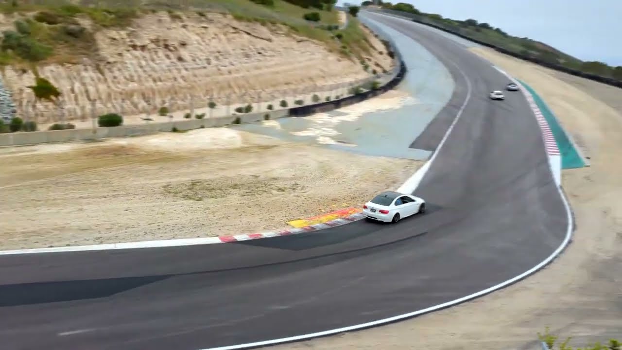 First time at the track with new mods - E92 M3 Laguna Seca