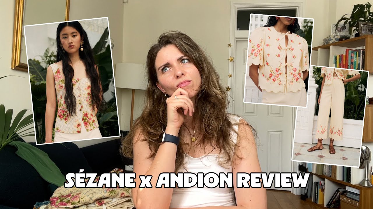 Sézane x Andion Collab Review - Luxury PJs or is it really wearable?!