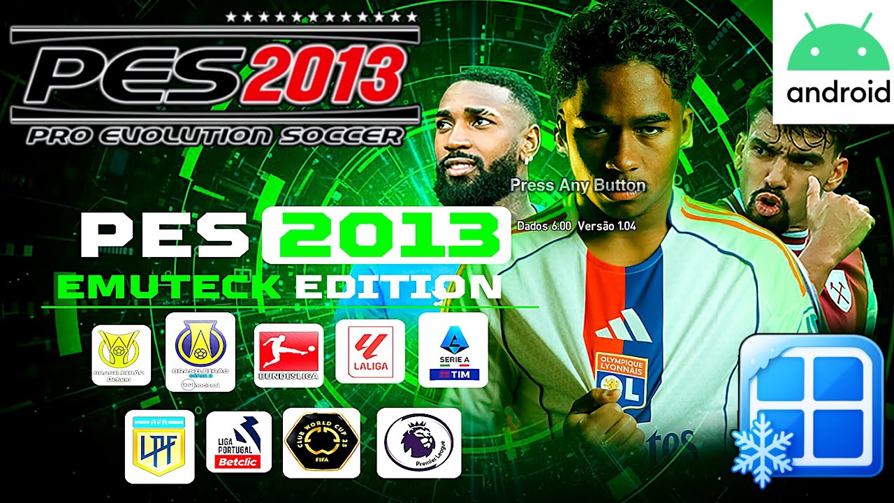 PES 2013 | EMUTECK EDITION 6.1 - MOBILE E PC