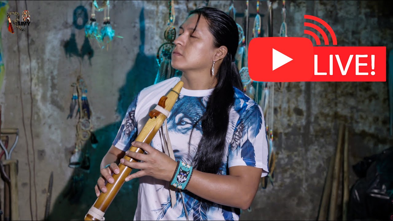 Relaxing Atmosphere with Live Flute Music
