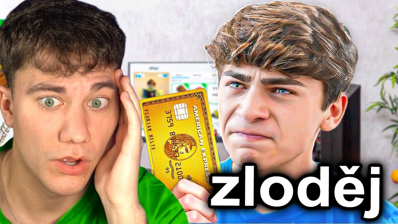 DÍTĚ UKRADLO MAMKY KARTU ABY KOUPILO ROBUXY!!