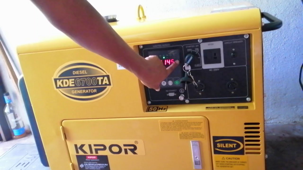 Kipor KDE-6700TA Generator Regulator Rectifier Replacement