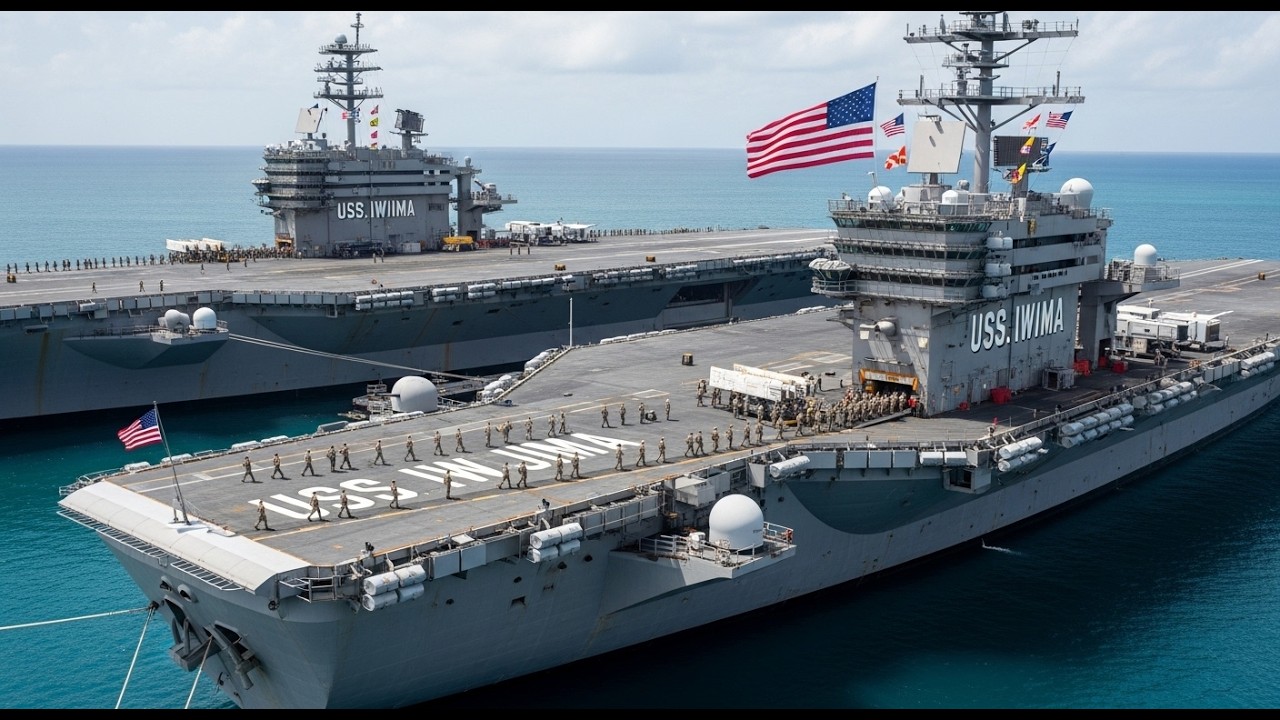 Iran on Alert! US Naval Build-Up in Middle East as Carrier Strike Groups Move In