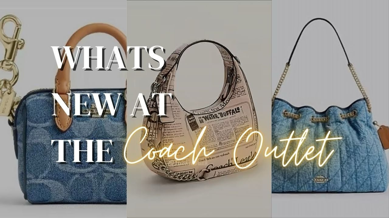 Новая коллекция джинсов от Coach Outlet 👖 | В продаже с 28 января CHIT CHAT 💬 У меня есть ☕️