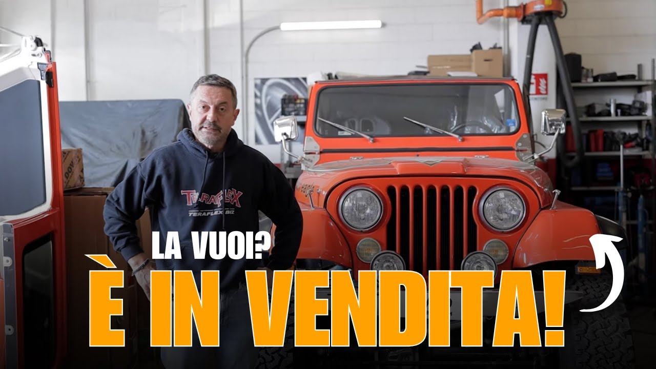 PROTOTIPO JEEP CJ5 del '74 Mai Vista Prima, Motore pazzesco Perfetta per Offroad nel 2025