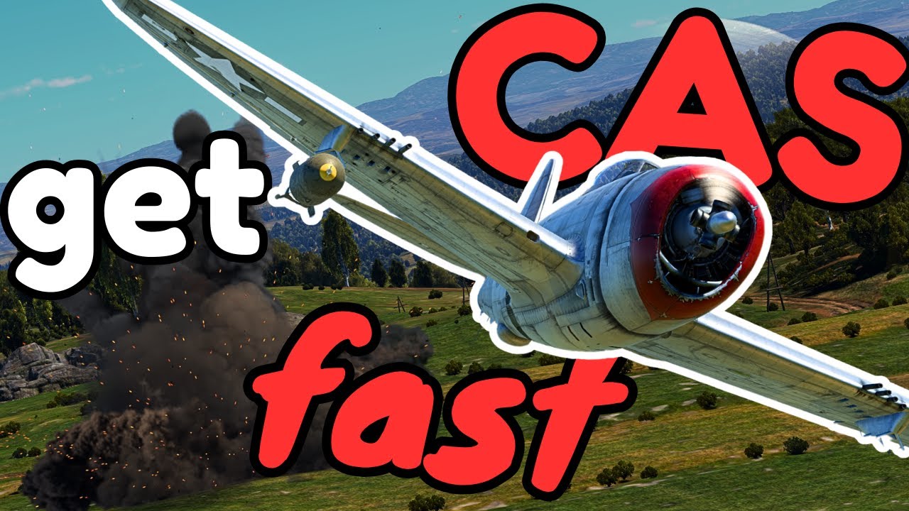 Unlock CAS Planes FAST! | War Thunder
