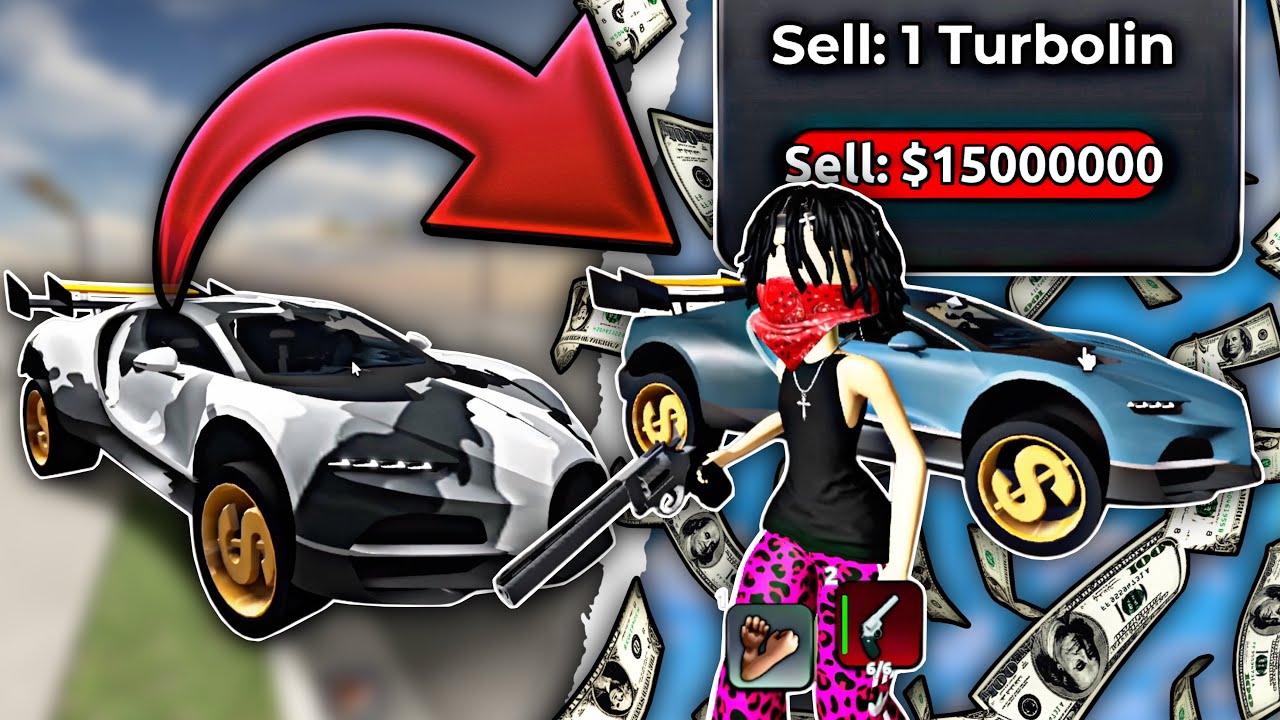 Тестирование BUGATTI в Roblox BlockSpin