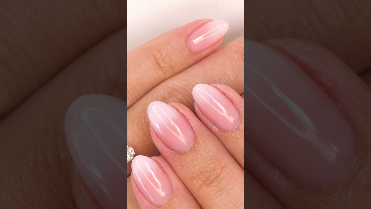 Classy French Ombre Manicure #shorts