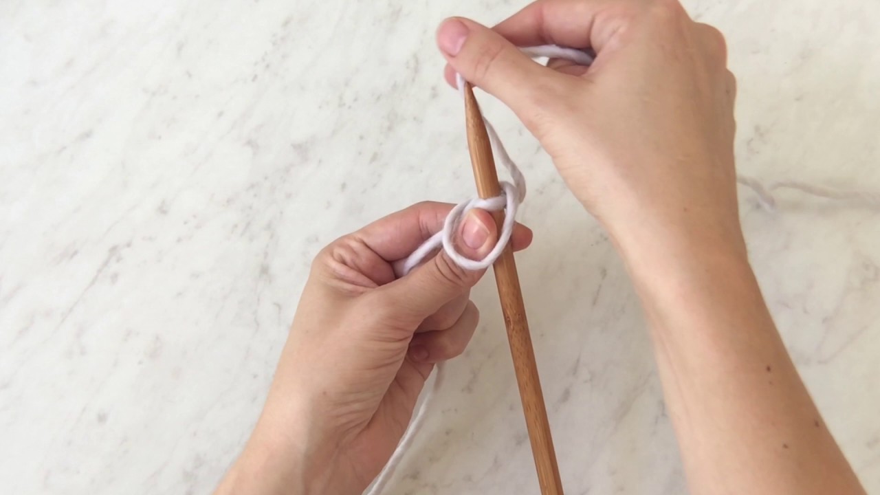Long Tail Cast On, Thumb Method | Purl Soho