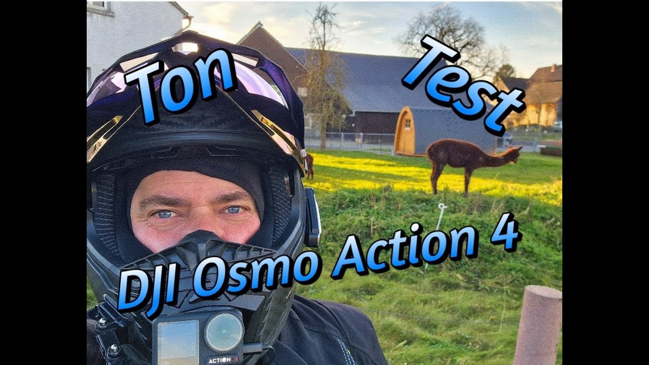 DJI OSMO ACTION 4 | Test | BMW R1200 GS Adventure | 4K