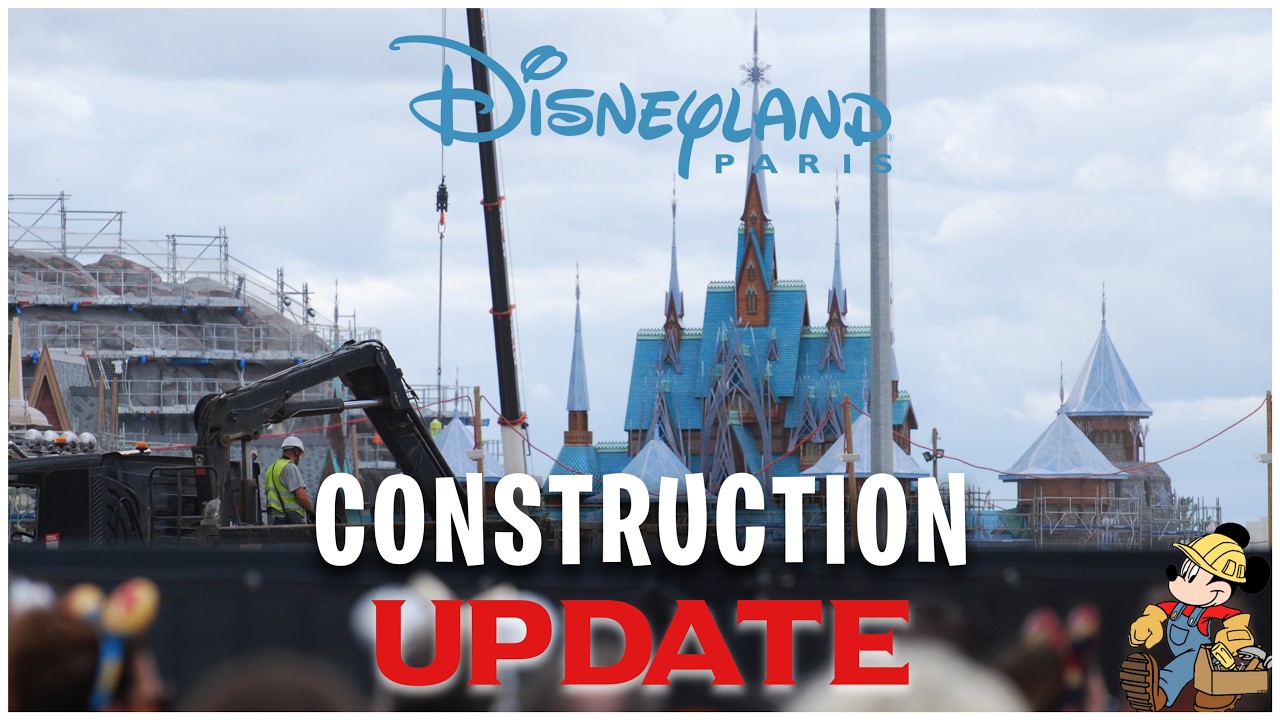 Huge Disneyland Paris, Studios & Village Construction Update | July '24