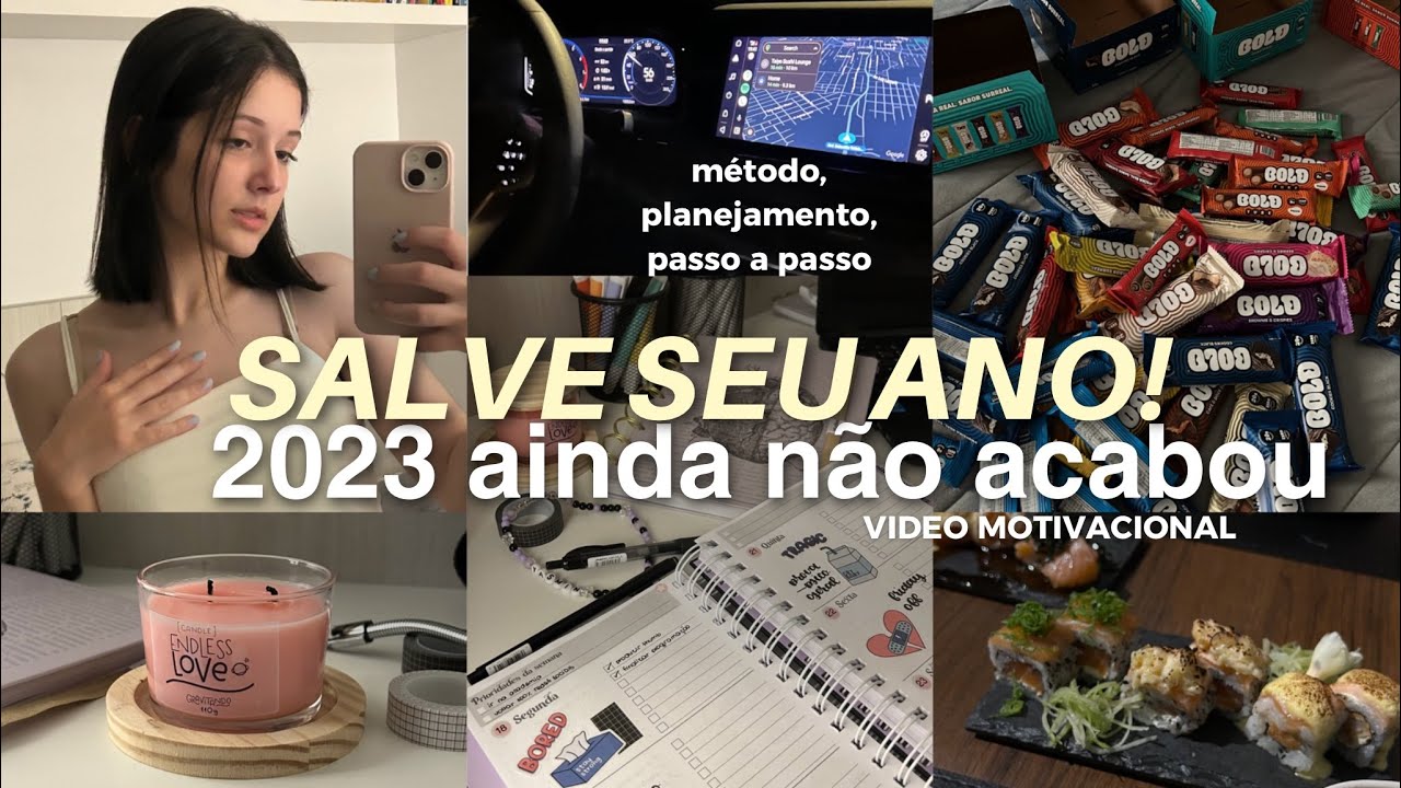 SALVE SEU 2023! | recalcule a rota e mude o rumo do seu ano com ISSO! ✨☕️📝🧠