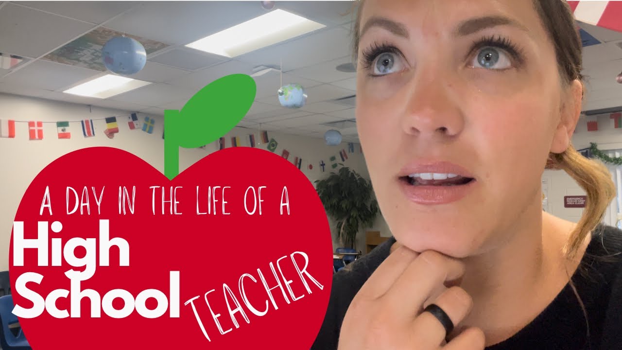 An HONEST and real day in the life of a High School teacher and TPT Seller