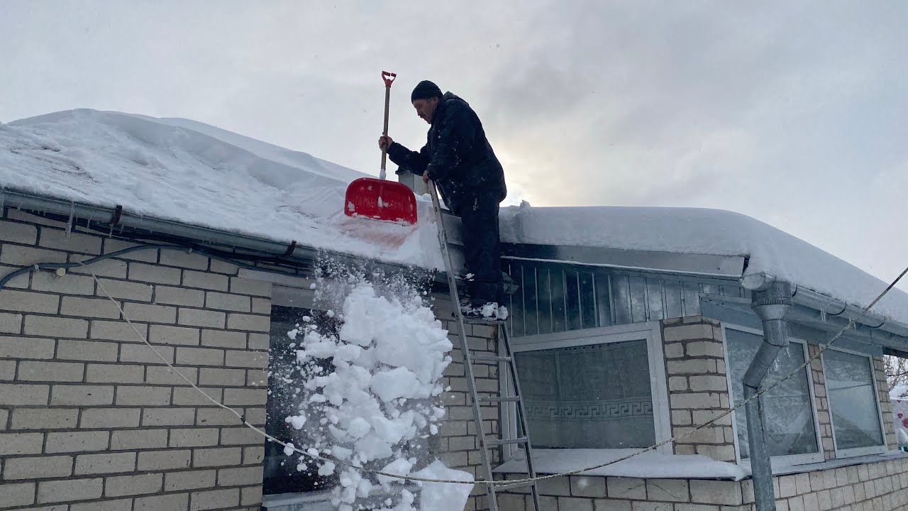 Dangerous Snow on the Roof — Time to Clear It