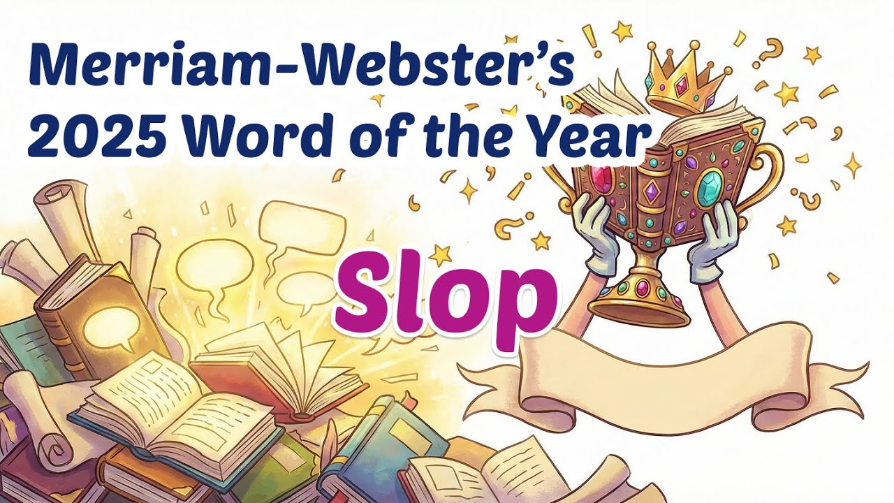 Merriam-Webster’s 2025 Word of the Year: SLOP