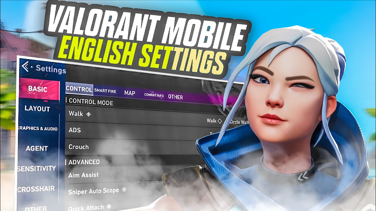 Valorant Mobile English Settings For Both Android/IOS