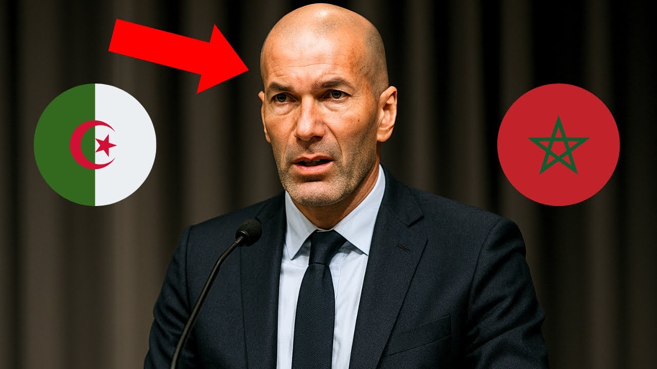 Zidane Brise le Silence sur le Maroc et l’Algérie – Et Dit Ce Que Personne n’Ose Dire