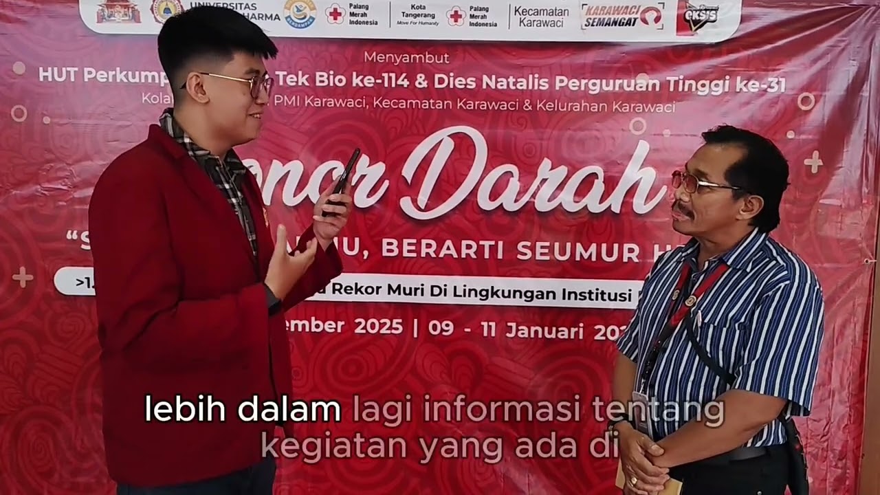 Dies Natalis ke-31 Universitas Buddhi Dharma Diwarnai Kegiatan Donor Darah Untuk Pecahkan Rekor MURI