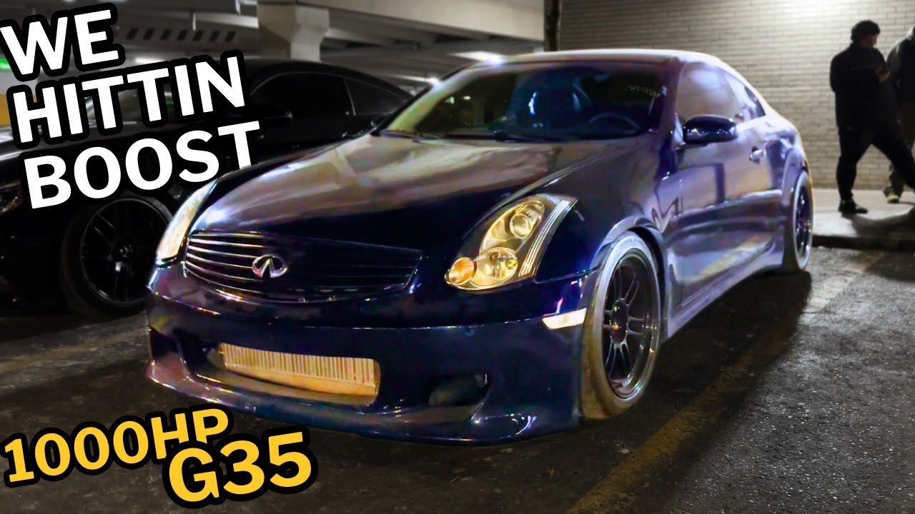 Big TURBO G35 Coupe BOOSTING Again!!!