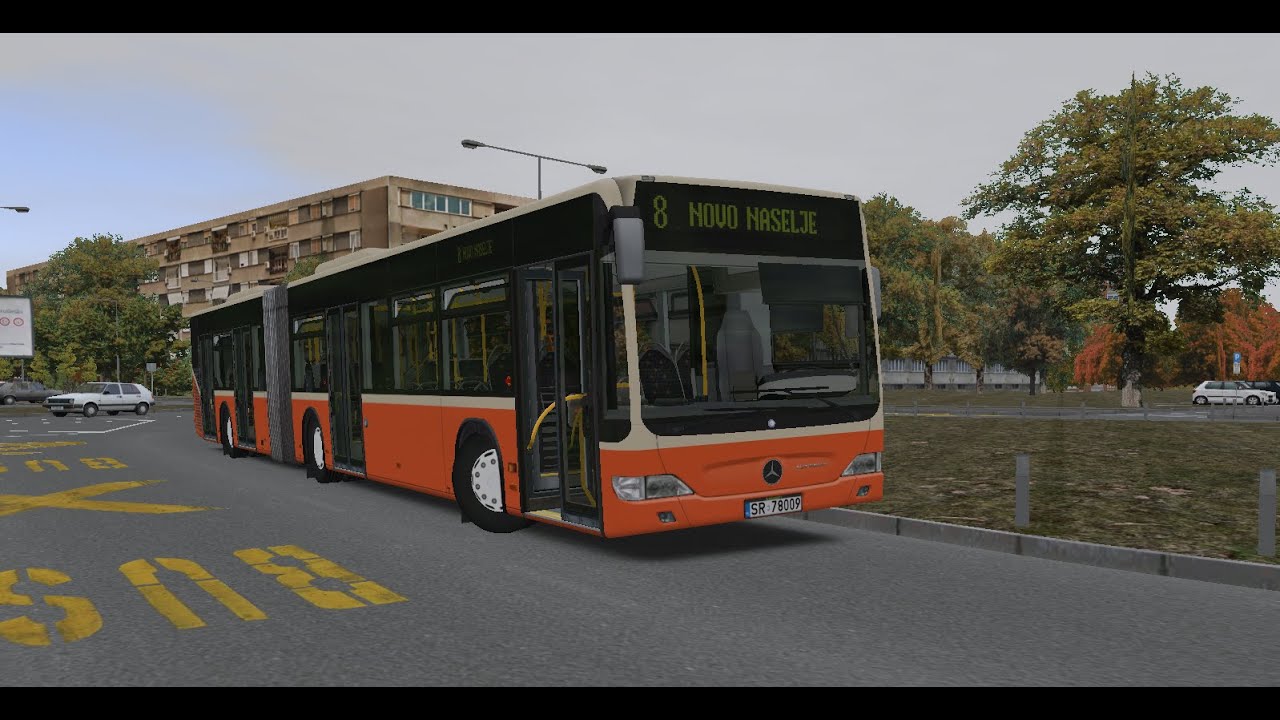 OMSI 2 Novi Sad line 8 Mercedes Benz Citaro G Facelift