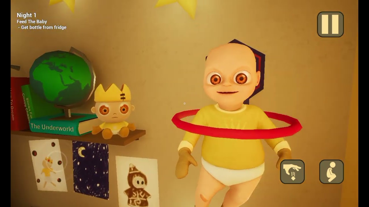 Botak nak raya tapi saya tak  bagi (baby the yellow)      degil