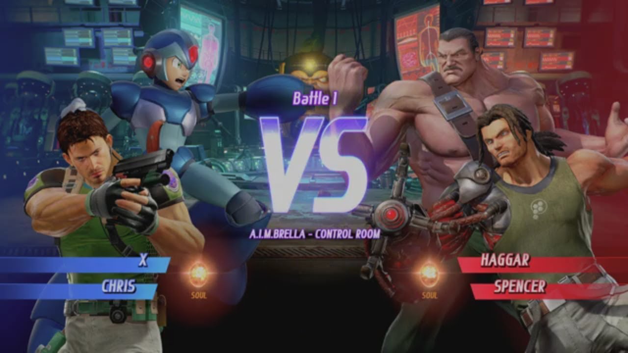 MARVEL VS. CAPCOM: INFINITE Megaman X, Chris Redfield In Arcade Mode