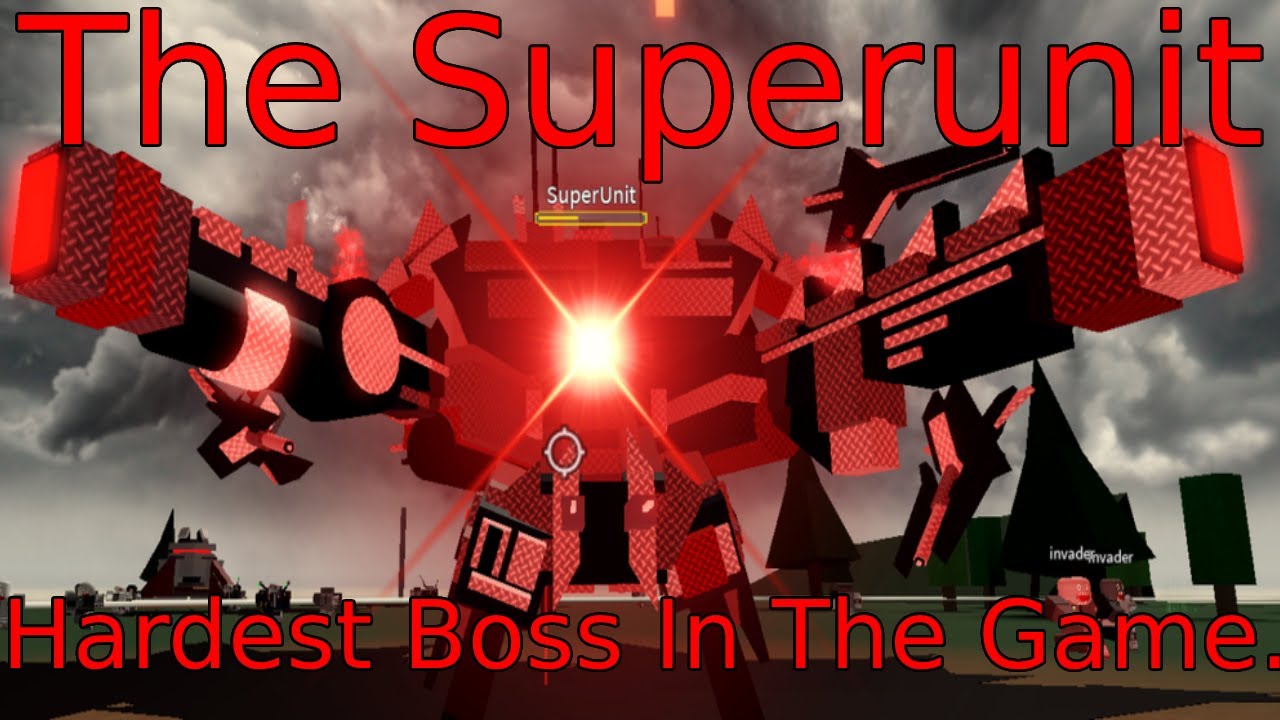 AI War- Red vs. Blue Superunit Boss Fight (Solo & No Repairs)