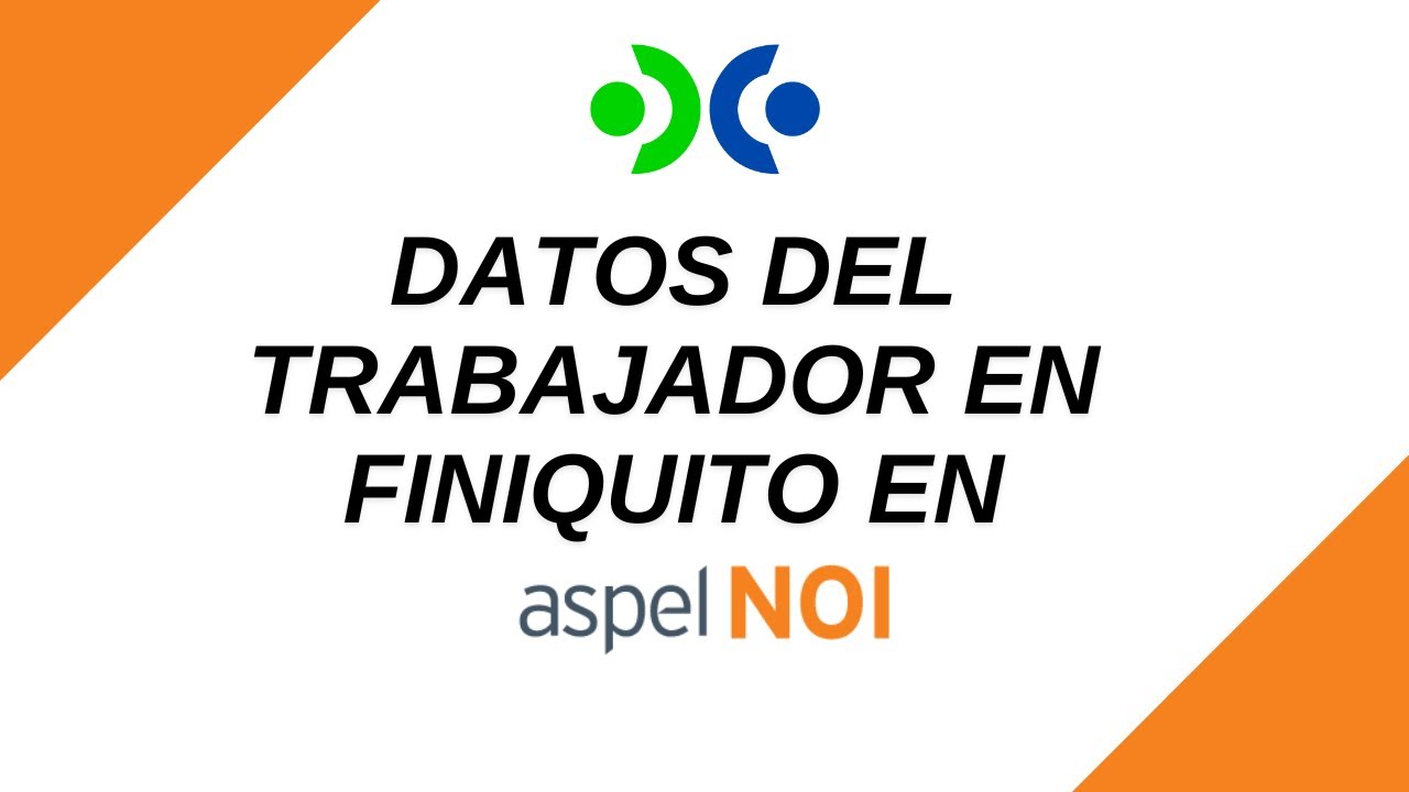 Finiquito en  Aspel NOI 10
