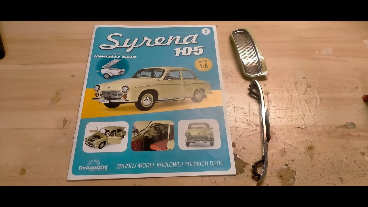 Numer 2 Syrena 105 od deagostini prezentacja i montaż.
