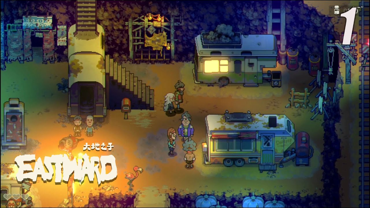 Eastward Walkthrough Gameplay Part 1 (no commentary)