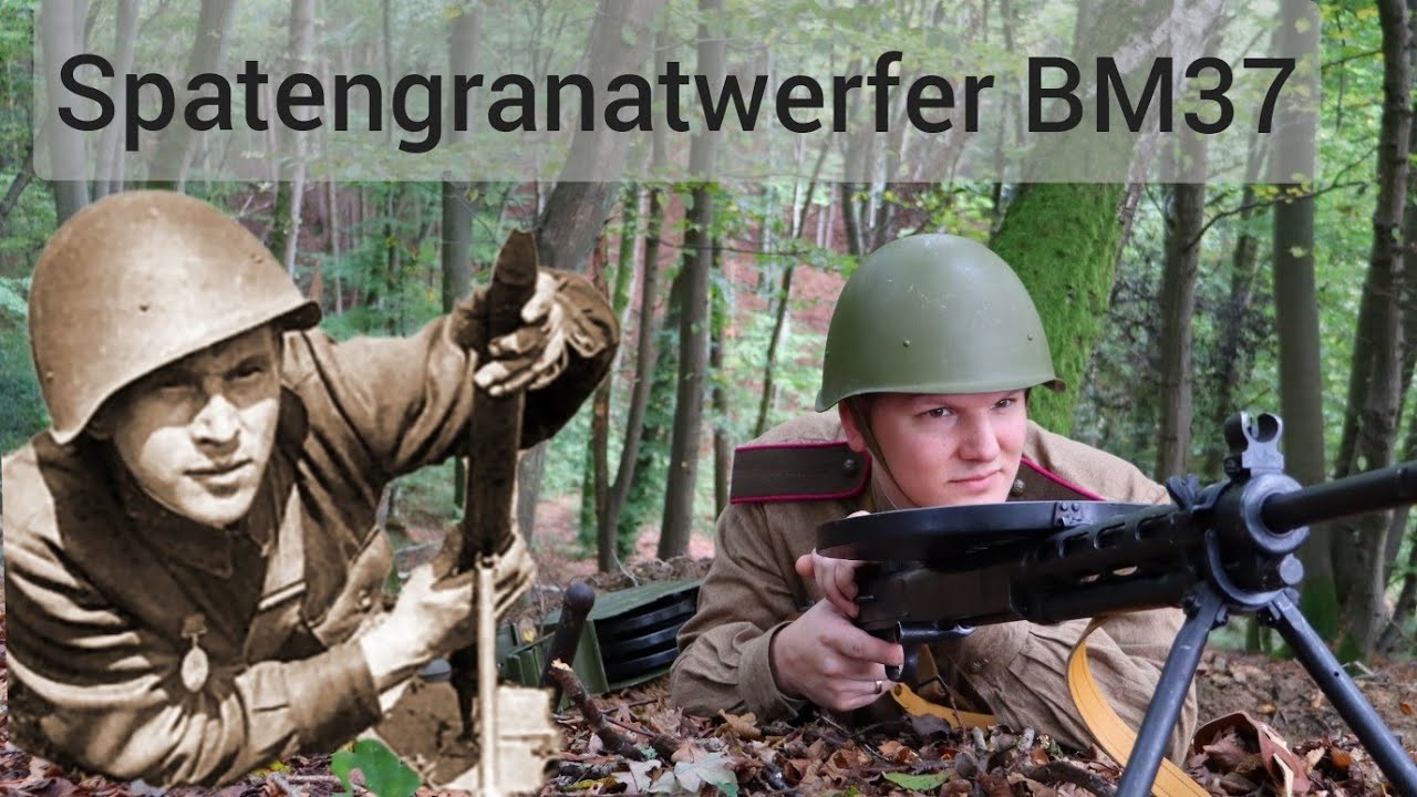 Spatengranatwerfer BM-37 sowjetischer Spatenmörser