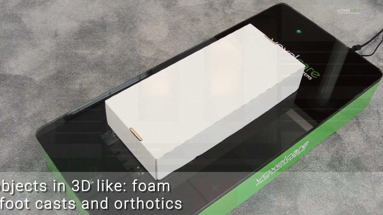 Voxelcare 3D Laser Foot Scanner