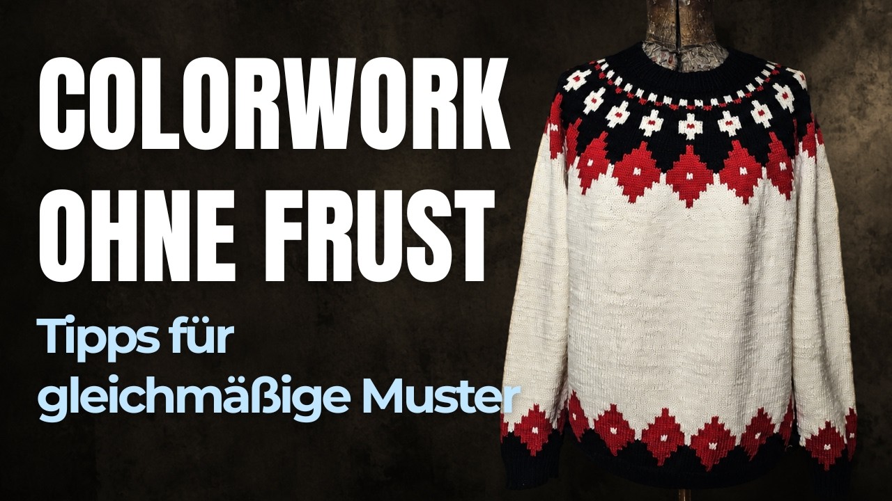 Stricken mit mehreren Farben - Tipps zur Norwegertechnik